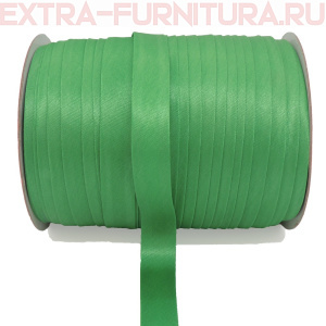 Косая бейка 16мм 132м цв.060 зеленый ЕВРО
