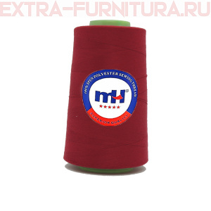 Нитки МН 40/2 п/э  5000 ярдов №118 вишня