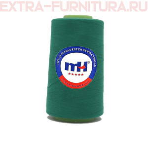 Нитки МН 40/2 п/э  5000 ярдов №218 зеленый