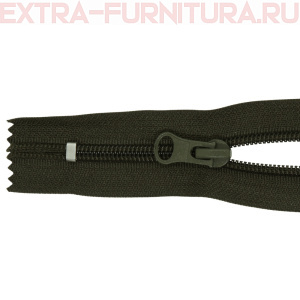 Молния Спираль неразъёмная дл. 20см, реверсивная Т5, цв.328 хаки LOGO