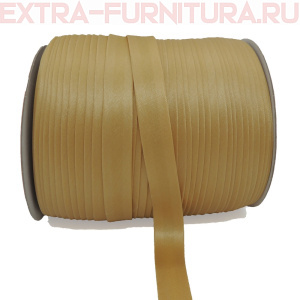 Косая бейка 16мм 132м цв.138 светло-коричневый ЕВРО