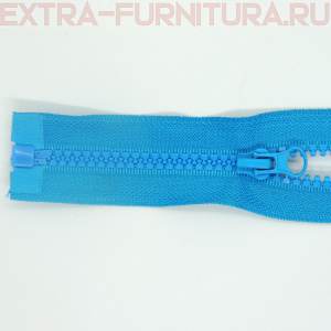 Молния Трактор Т5 1 замок 75см, цв.208 голубой, LOGO