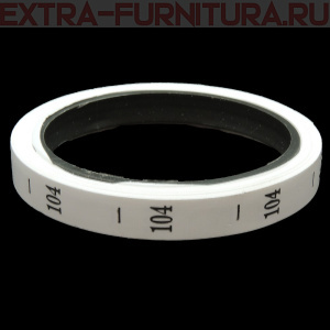 Размерник р-р 104, цв. белый, рул. 300 шт.