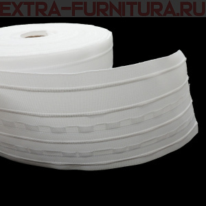 Лента шторная шир.100мм арт.1090t х/б, уп.50м*18уп.