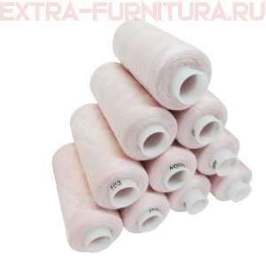 Нитки IDEAL бытовые 40/2 366м, цв.103 св.розовый (уп.10шт)
