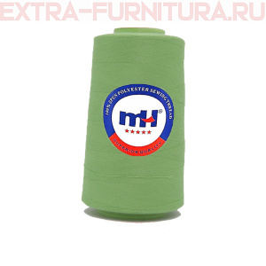 Нитки МН 40/2 п/э  5000 ярдов №207 св.зеленый *