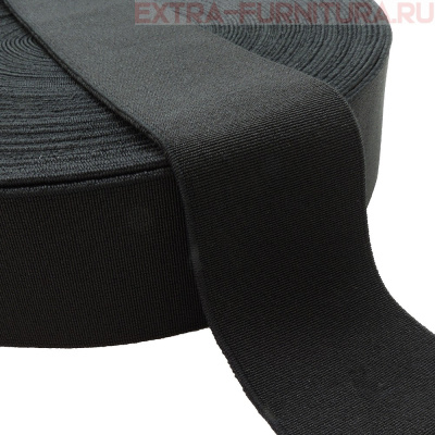 Резинка башмачная черная 50 мм (уп.25м*10уп.)