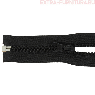 Молния Спираль разъемная дл. 55см, Т5, цв. 322 черный LOGO