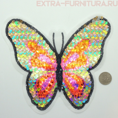 Аппликация Бабочка трансформер 22*19см