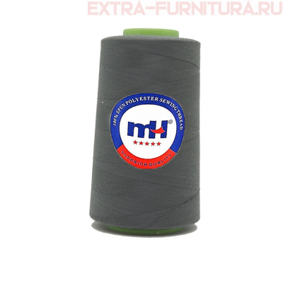 Нитки МН 40/2 п/э  5000 ярдов №344 серый