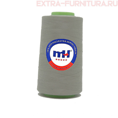 Нитки МН 40/2 п/э  5000 ярдов №369 серый