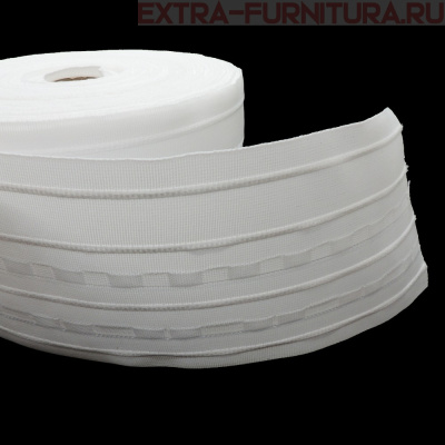 Лента шторная шир.100мм арт.1090t х/б, уп.50м*18уп.