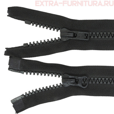 Молния Трактор Т8  2 замка 70 см, цв.322 черный