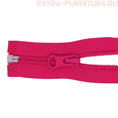 Молния Спираль разъемная дл. 80см, Т5, цв.145 малина LOGO