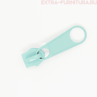 Бегунок к рулонной молнии тип 5, цв.183 голубой