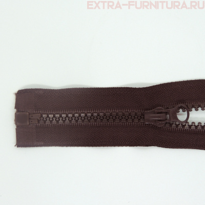 Молния Трактор Т5 1 замок 90см, цв.304 коричневый темный, LOGO