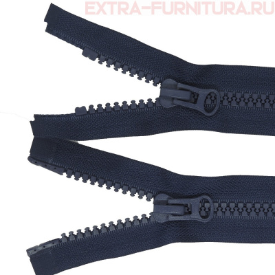 Молния Трактор Т8 2 замка 80см, цв.330 синий темный, LOGO