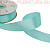 Лента атласная 24 мм цв 143 светло-бирюзовый рул. 27,42м